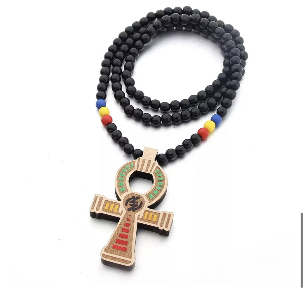 Egyptian Ankh Necklace (Gye Nyame)