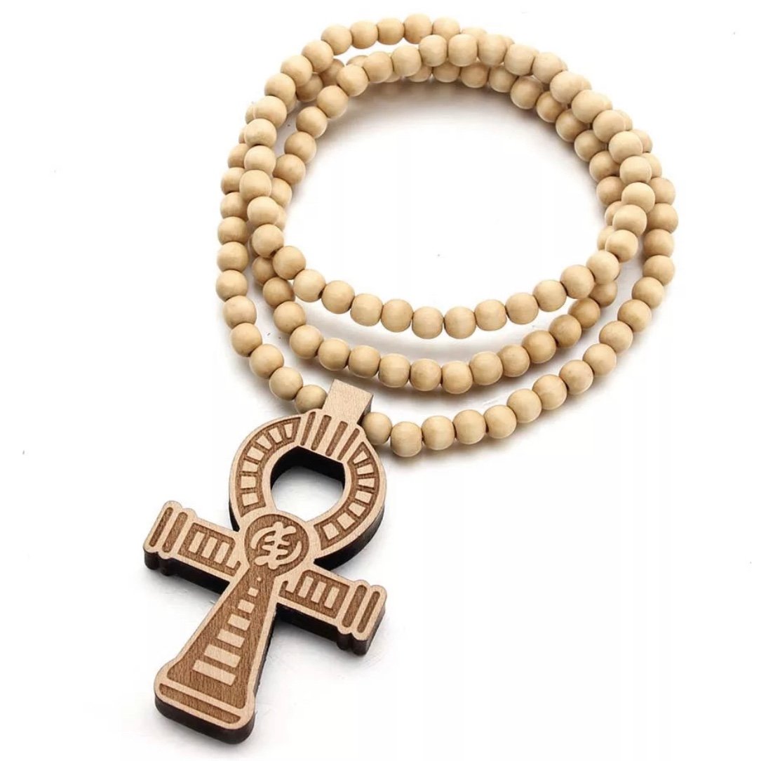 Egyptian Ankh Necklace (Gye Nyame)